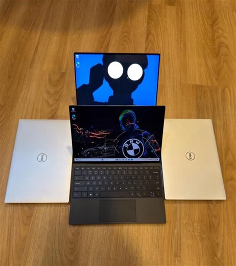 NurayynTech ¦ Laptop • Accessories • Repairs 🛠 on Instagram: "Carbon fiber palm rest, borderless display, and the specs you actually want. Choose your power level. 💎👇 ​ The Dell XPS 13 9300 above with the 10th Gen i7 is easily one of the best choices in its category. Its InfinityEdge display cuts out the borders completely, helping the laptop offer maximum screen real estate in a compact, travel-friendly footprint. Unlike standard plastic laptops, it comfortably handles premium business tasks