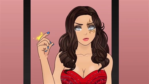 tg动画，成为女模特