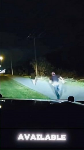 Florida Cop Saves Child Running on Dark Highway | Patrol Car Footage #viralvideo