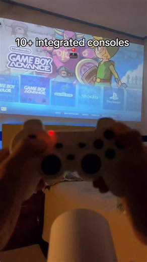 RetroGame on Instagram: "The video-game console projector with 10,000+ retro 90s games is finally here 🎮👾 — the perfect gift for this Christmas 🎁🎄. Every evening turns into an epic nostalgia session: pure retro magic on your room. #retrogaming #retroconsole #retrogames #projector #consoleprojector"