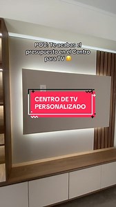Centro de TV personalizado en melamine – ideas económicas y rápidas