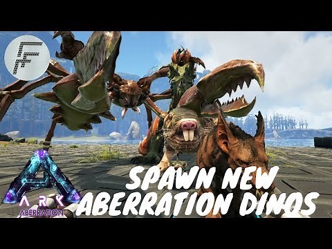 Ark Aberration - Spawn All New Aberration Creatures and Saddles