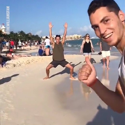 4.9M views · 35K reactions | That mate you're always bouncing around with...  The Williams Fam | LADbible | Facebook