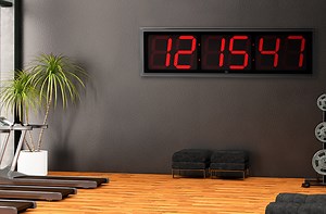EXTRA LARGE 12″ NUMERALS LED COUNTDOWN / UP CLOCK