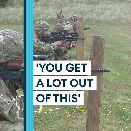 A group of Army reserve recruits are to become the first to complete basic training in Scotland this year. The recruits have been taking part in an intensive course at Barry Buddon Training Camp, near Dundee, designed to fast-track their skills. 💪 Read more: 👉https://www.forces.net/news/first-army-reservists-scotland-pass-out-after-coronavirus-disruption | Forces News