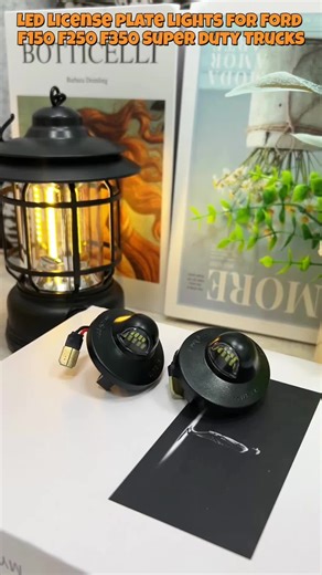 Instant Truck Glow-Up ✨ LED License Plate Lights for Ford F150/F250/F350 – 9 LED Super White, 2 Pack #fordf150 #superduty #truckmods #ledlights #truckupgrade