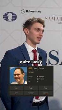 Felix Blohberger beat chess legend Peter Leko
