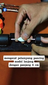 66K views · 380 reactions | Mengeca ampung pancing model lonjong dengan panjang 4 cm #tutorial #kerajinan #kreatif #inofatif #mancingmania #angler #mancingkali #pelampungpancing #mikrofishing | Oby Jqka | Facebook