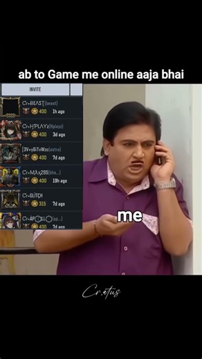 The pain of seeing your old CODM squad offline... 💔🎮#codm #callofdutymobile #codmmemes #gamingmemes