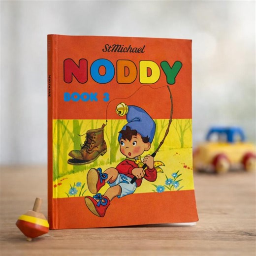 Vintage Noddy Book 3 (1982) St Michael Purnell Paperback. Classic Noddy Series Collectible, Retro 1980s Children’s Book, Printed in GB - Etsy UK