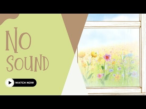 Rainy Window Classroom Ambience (No Sound) | Silent Visual Calm for Quiet Work