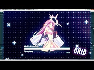 Grid background sci-fi | After effect 2019 | Tutorial