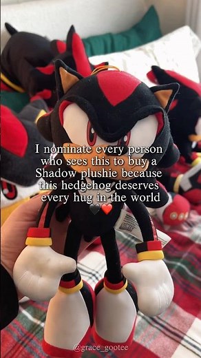 You’ve Been Nominated to Buy a Shadow Plush!🖤❤️