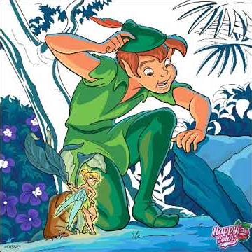 Disney's Peter Pan Coloring Page 🎨