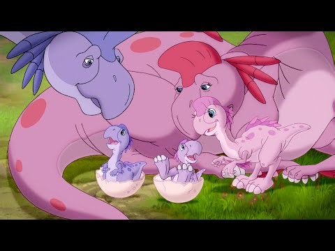 Ruby's brother and sister are born 🐣 | The Land Before Time