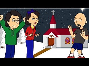 Classic Caillou Misbehaves in Church?