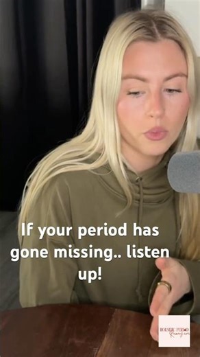 Getting a period is a sign of health!￼