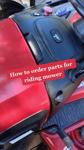 How to order parts for your riding mower #mower #repair #smallengine #mechanic #repair #howto #business #finance