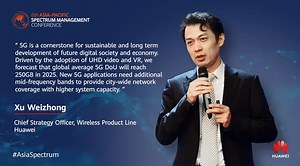 49 reactions | During the 6th Asia-Pacific Spectrum Management Conference, CSO of Wireless Product Line Xu WeiZhong highlighted, "considering 6Ghz band will become a new global harmonized IMT frequency band, we encourage APAC countries to continue supporting WRC-23 IMT Agenda Items under the ITU studies & framework".#AsiaSpectrum | Huawei | Facebook