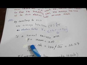 CENTRAL LIMIT THEOREM PROBLEM 2