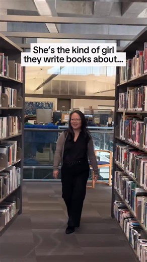 Main character energy 📚✨ Find yourself in our collections - visit VPL.ca and sign up for a free library card! | Vancouver Public Library