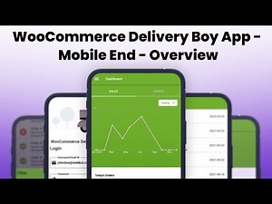 WooCommerce Delivery Boy App | Mobile End - Overview