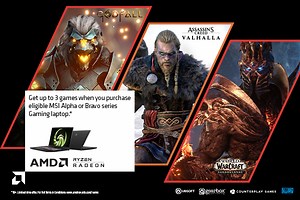 Bundle AMD et MSI Alpha / Bravo