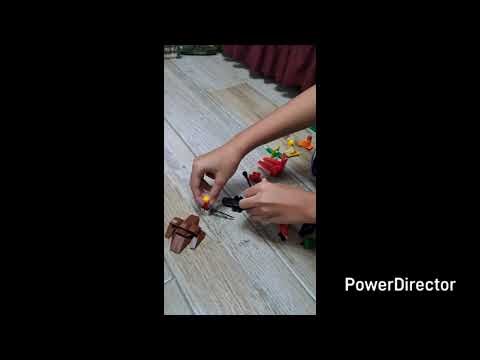 Lego vs Army soldiers battle