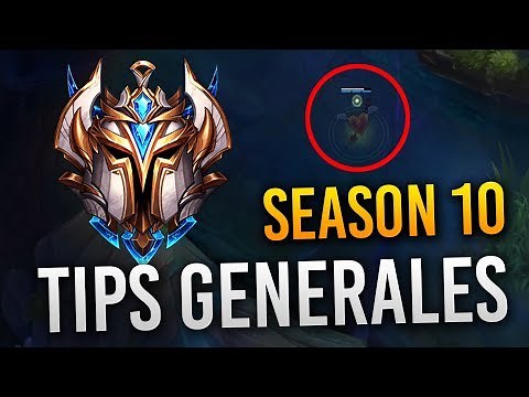 ¡Los TIPS Más IMPORTANTES para SUBIR ELO S10! | Guía LOL en Español Season 10