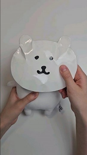 농담곰 종이 스퀴시 만들기 #squishy