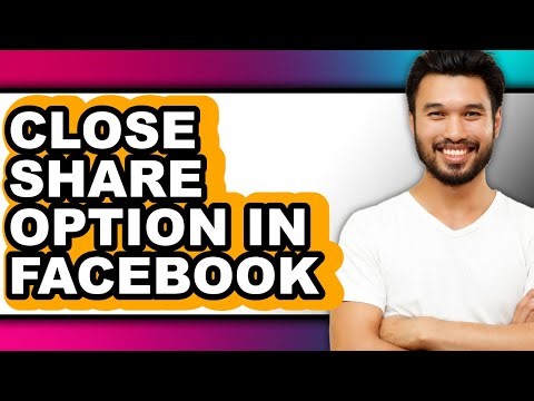 How to Close Share Option in Facebook (only Way)