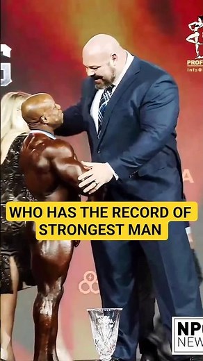 🏆 Who Is the Strongest Man in the World?#shortsfeed