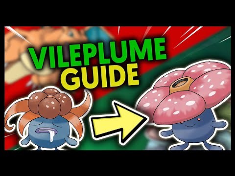 HOW TO EVOLVE GLOOM INTO VILEPLUME ON POKEMON FIRE RED AND LEAF GREEN