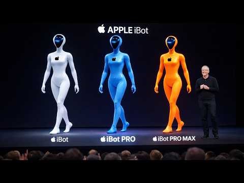 Apple Announces Its First Line of Next-Generation Humanoid Robots "iBot" for $6,999