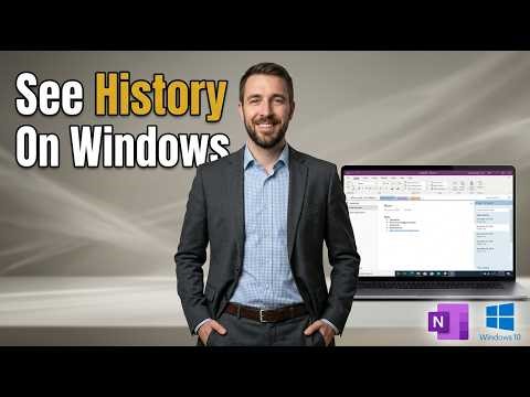 How To See History On OneNote Windows 10 [2026 Guide]