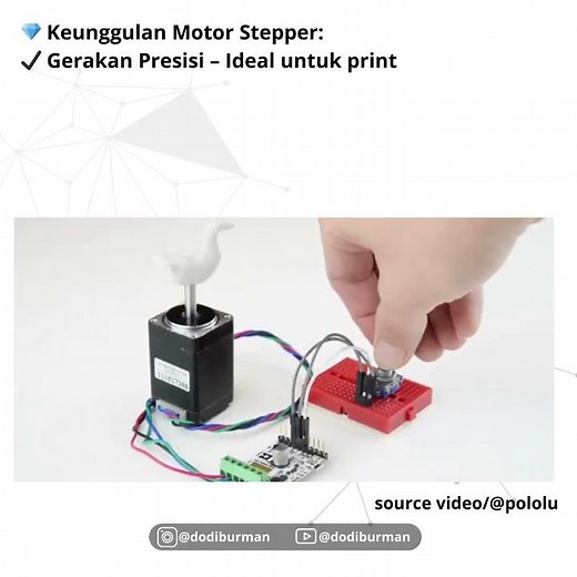 Apa itu motor stepper dan bagaimana cara kerjanya?