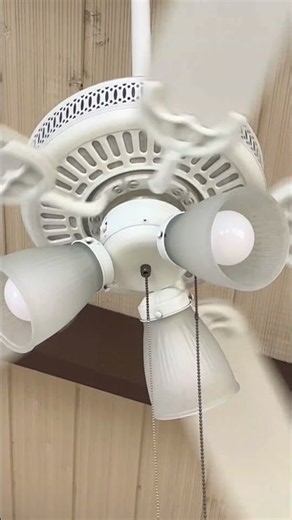 Wobbly 52” Hampton Bay Landmark III Plus ceiling fan