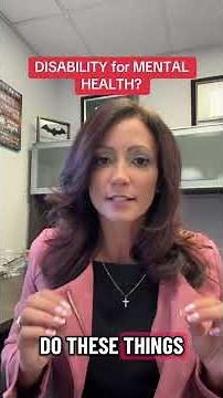 DISABILITY for MENTAL HEALTH?