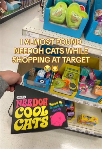 Finding NeeDoh Cats While Shopping at Target