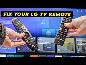 LG Smart TV: How to Fix Your Remote Control