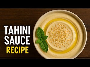 Authentic Tahini Sauce Recipe | Creamy, Nutty & Easy!