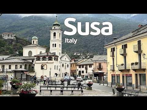 Susa, Italy: Roman Heritage Sites & Fairytale Village | Guided Walking Tour With Captions