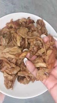 Champignons secs recette facile et simple à réalisée