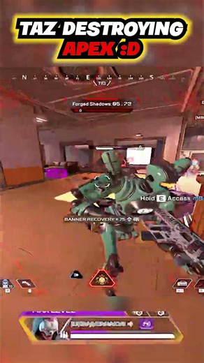 Taz destroying Apex!