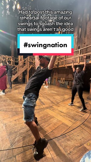 PSA: swings and covers are the hardworking people in the industry. And I love them. #hamilton #broadway #theater #hamiltok #rehearsal #swing #broadwayinsider #hamfam