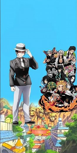 Muzan vs All Hashiras | #muzan #demonslayer #hashira