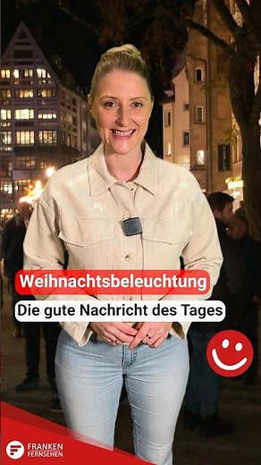 The good news of the day: Christmas lights in Nuremberg