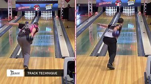 Thursday Track Technique: Big Wes Malott and Josh Blanchard PBA- Athlete. #PBA #GoBowling | Professional Bowlers Association (PBA)