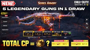 How Much CP for the Full Volcanic Rock Series? | Buying Every Item in COD Mobile | Strange One Gaming