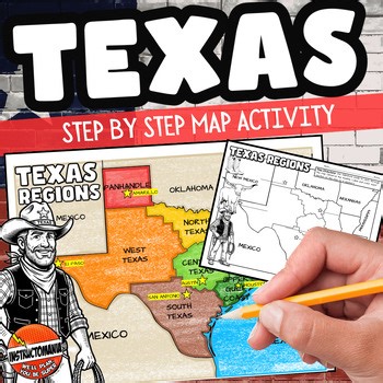 Texas Regions Map Interactive Digital & Print Texan Regional Map Major Cities